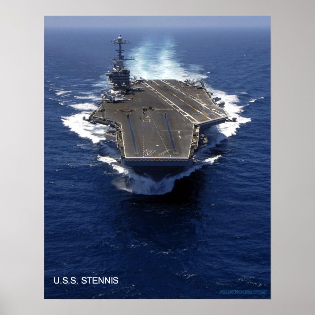 USS John C. Stennis Poster (Front)
