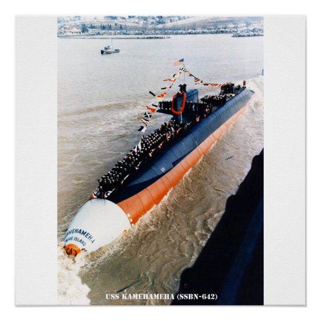 USS KAMEHAMEHA POSTER (Front)