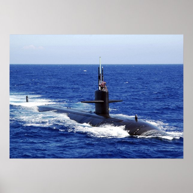 USS Key West (SSN-722) Poster (Front)