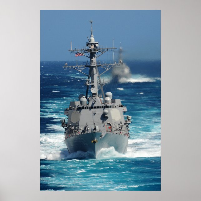 USS Kidd (DDG 100) Poster (Front)