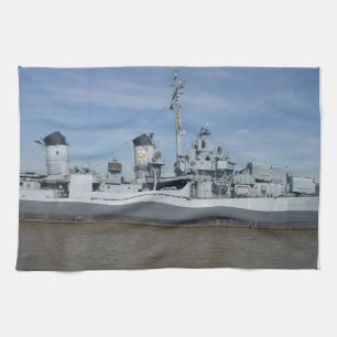 USS Kidd Kitchen Towel