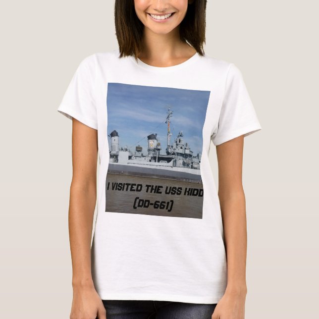 USS KIDD T-Shirt (Front)