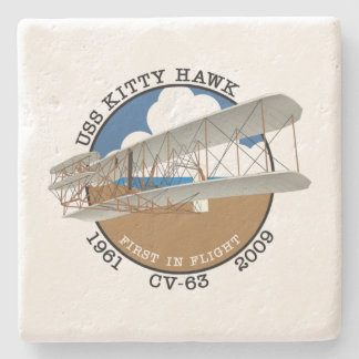 USS KITTY HAWK CV-63 1961-2009 COASTER
