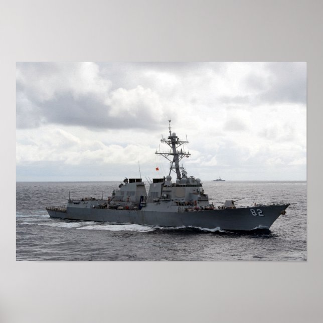 USS Lassen (DDG 82) Poster (Front)