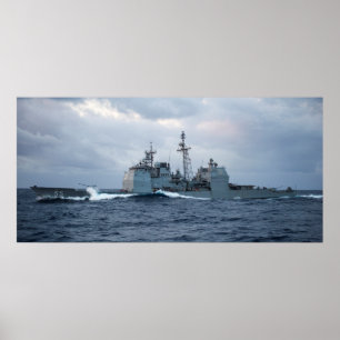 USS Leyte Gulf (CG 55) Poster