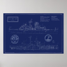 USS Little Rock Blueprint
