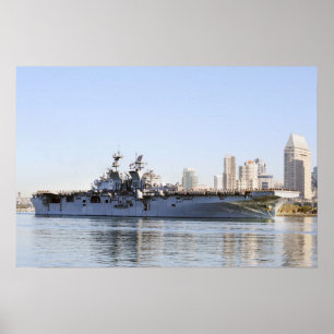 USS Makin Island (LHD 8) Poster