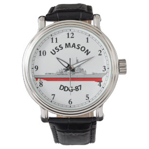 USS MASON - DDG-87 - ARLEIGH BURKE   WATCH