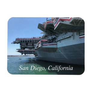 USS Midway in San Diego, California Magnet