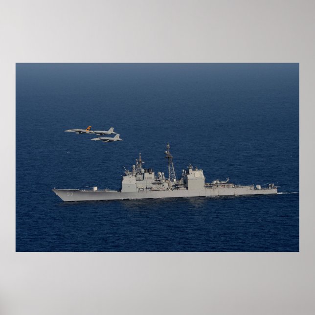 USS Mobile Bay (CG 53) Poster (Front)