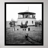 USS Monitor Catskill in Charleston Harbour, SC 186