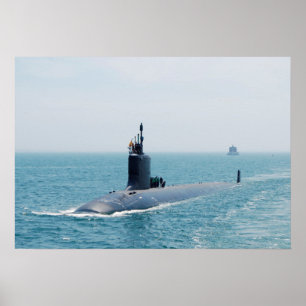 USS New Mexico (SSN 779) Poster