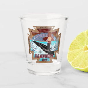 USS New Mexico (SSN-779) Shot Glass
