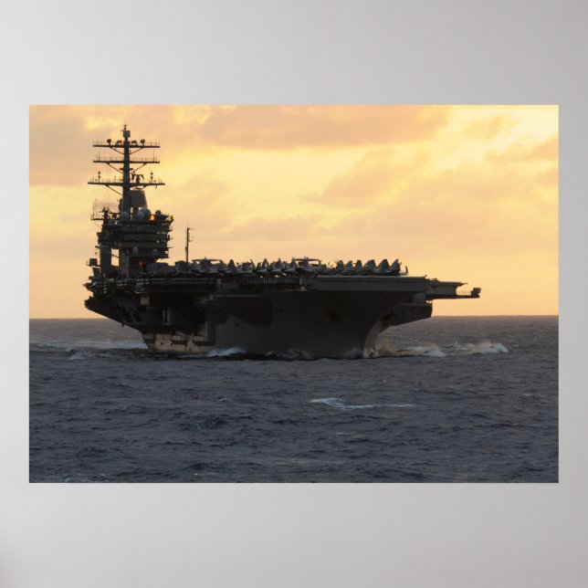 USS Nimitz (CVN 68) Poster (Front)