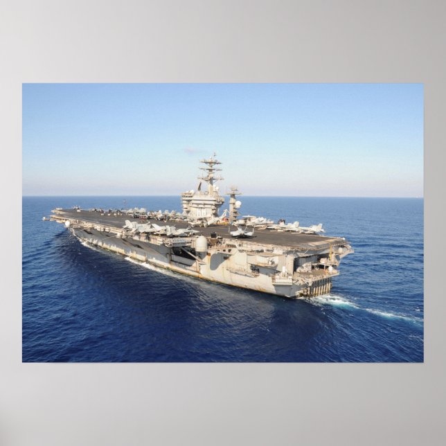 USS Nimitz (CVN 68) Poster (Front)
