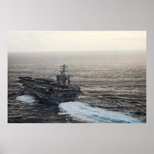 USS Nimitz (CVN 68) Poster (Front)