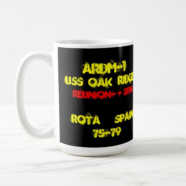 USS Oak Ridge ARDM-1MUG Coffee Mug (Left)