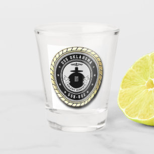 USS Oklahoma (SSN-802) Shot Glass