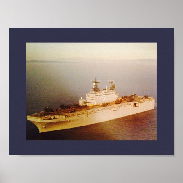 USS Peleliu LHA-5 Poster (Front)