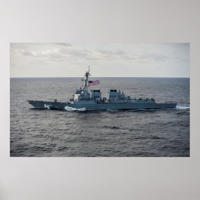USS Preble (DDG 58) Poster (Front)