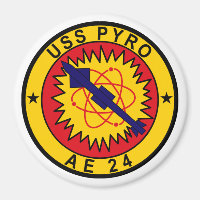 USS Pyro AE-24 Magnet