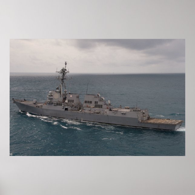 USS Sampson (DDG 102) Poster (Front)