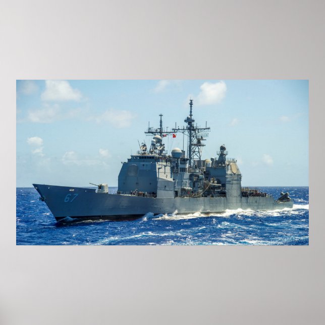 USS Shiloh (CG 67) Poster (Front)