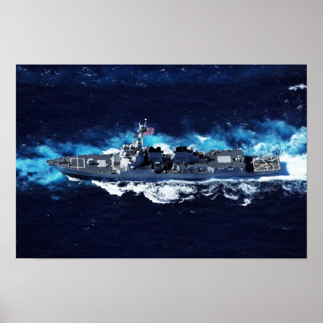 USS Shoup (DDG 86) Poster (Front)