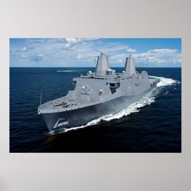 USS Somerset (LPD 25) Poster (Front)