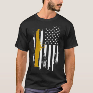 USS South Dakota BB57 Battleship Vintage American  T-Shirt