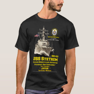 USS Stethem DDG63 Destroyer Veterans T-Shirt