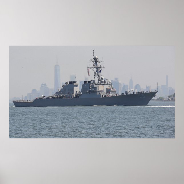 USS Stout (DDG 55) Poster (Front)