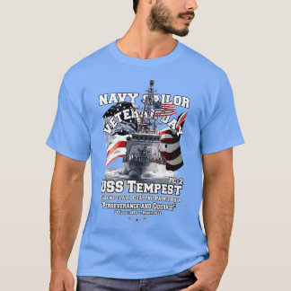 USS Tempest PC2 coastal patrol ships veterans T-Shirt