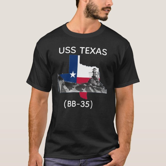 USS Texas (BB-35) 2  T-Shirt (Front)