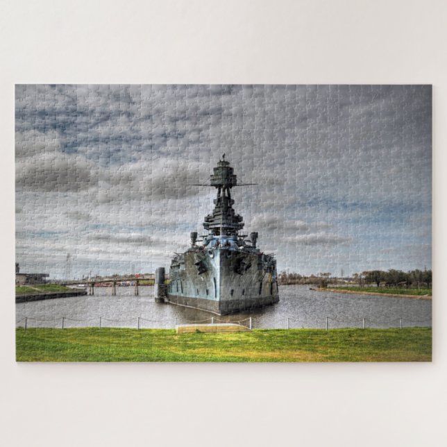 USS Texas Jigsaw Puzzle (Horizontal)