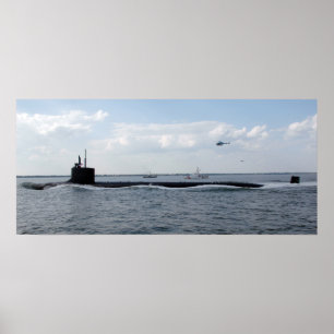 USS Texas (SSN 775) Poster