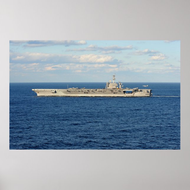 USS Theodore Roosevelt (CVN 71) Poster (Front)