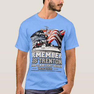 USS Trenton CL11 scout cruiser navy veterans T-Shirt