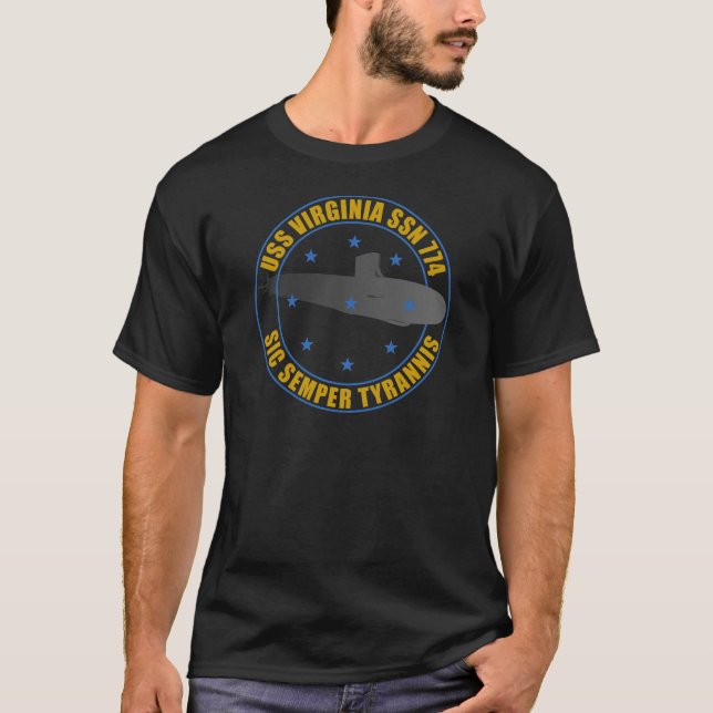 USS Virginia T-Shirt (Front)