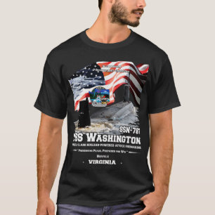 USS Washington Submarine Veterans T-Shirt