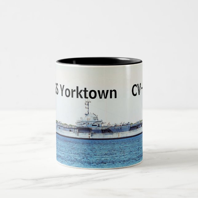 USS Yorktown Coffee Mug (Center)