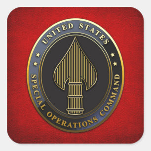 USSOCOM Emblem Square Sticker