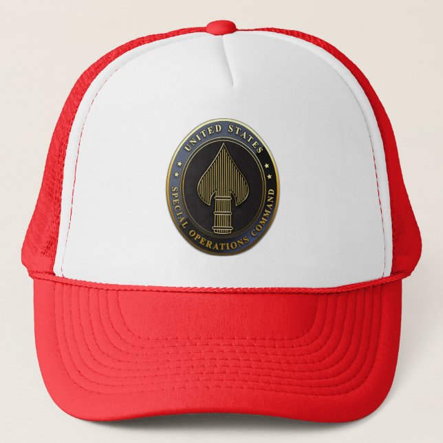 USSOCOM Emblem Trucker Hat (Front)