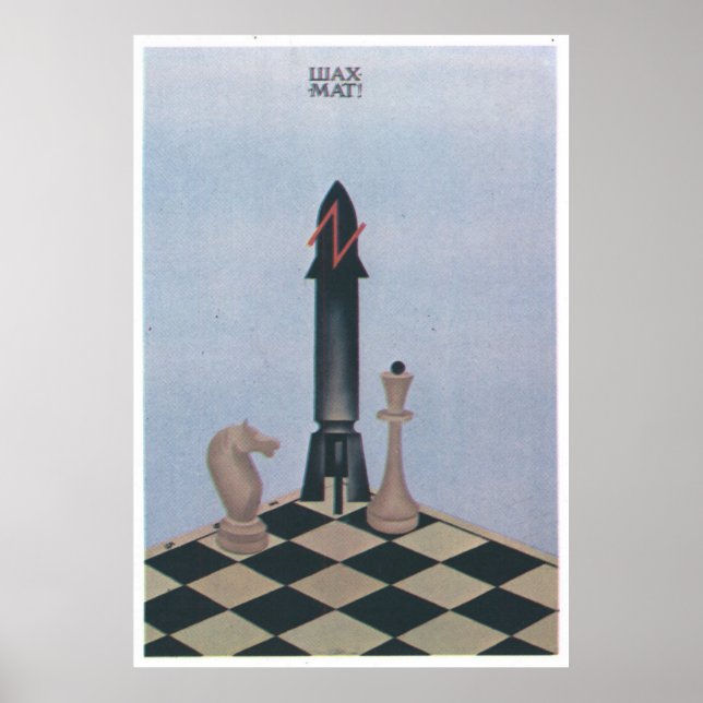 USSR CCCP Cold War Soviet Union Propaganda Posters (Front)