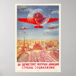 USSR CCCP Cold War Soviet Union Propaganda Posters