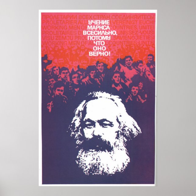 USSR CCCP Cold War Soviet Union Propaganda Posters (Front)