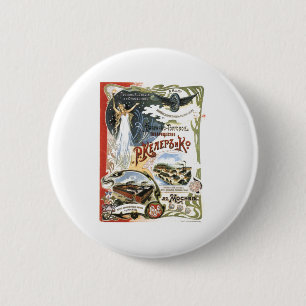 USSR CCCP Cold War Soviet Union Propaganda Posters 6 Cm Round Badge