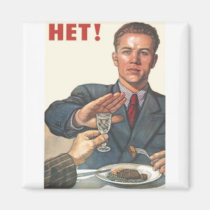 USSR CCCP Cold War Soviet Union Propaganda Posters Magnet