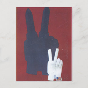 USSR CCCP Cold War Soviet Union Propaganda Posters Postcard