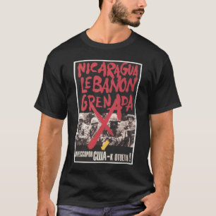 USSR CCCP Cold War Soviet Union Propaganda Posters T-Shirt